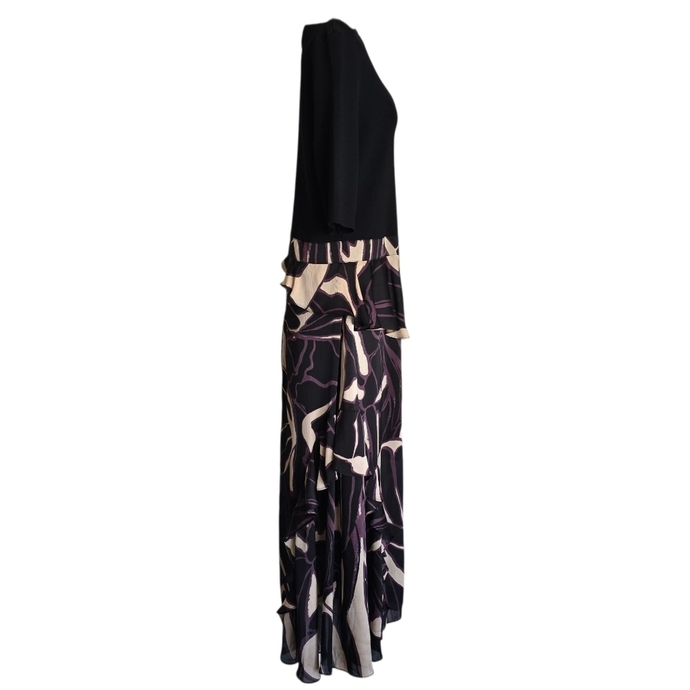 🔥Ted Baker Serepha Fitted Knit Bodice Dress With Ruffle Skirt, Size 4 - Picture 5 of 9
